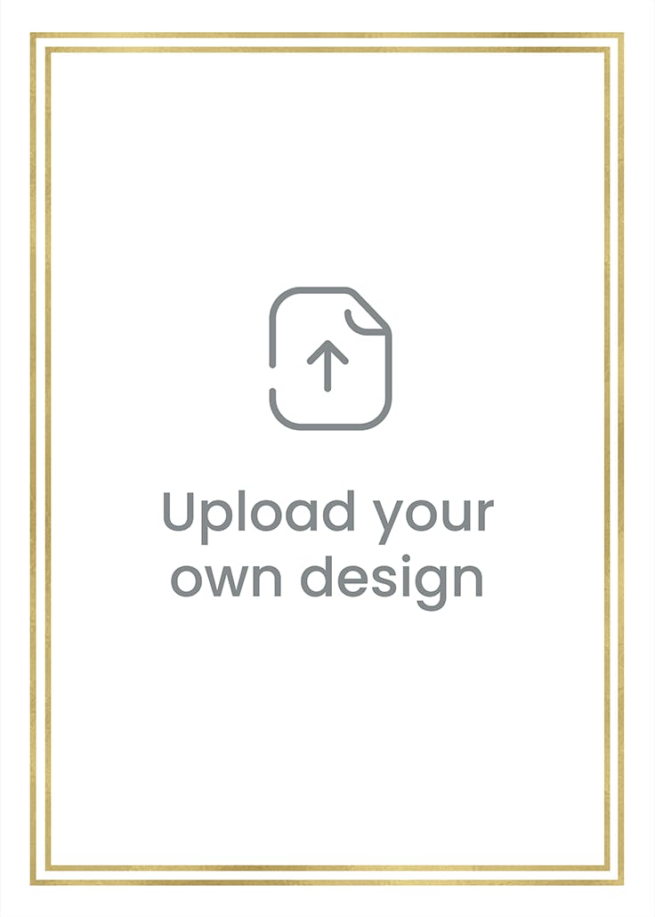 Double frame - portrait - invitation